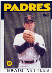 1986 Topps Baseball Cards      450     Graig Nettles